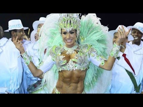 Gracyanne Barbosa Rainha de Bateria da X9 Paulistana no Carnaval 2015