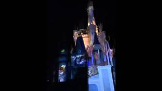 Disney's Cinderella Castle on July 3rd, 2011