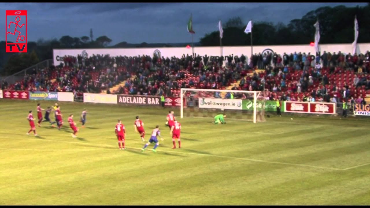 Goal: Conan Byrne (vs Sligo Rovers 03/05/14) steve golin