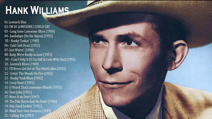 Hank Williams Greatest Hits - The Best Of Country ...