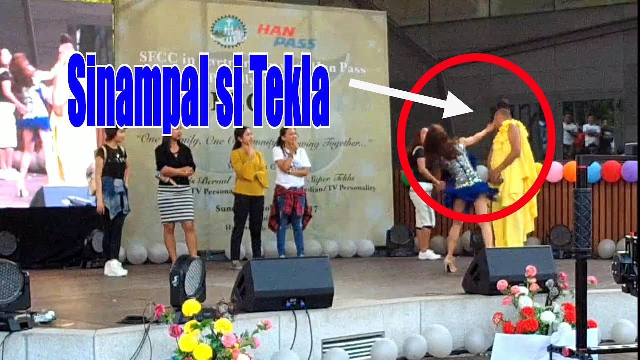 TRENDING..Super Tekla Nasampal sa  South korea