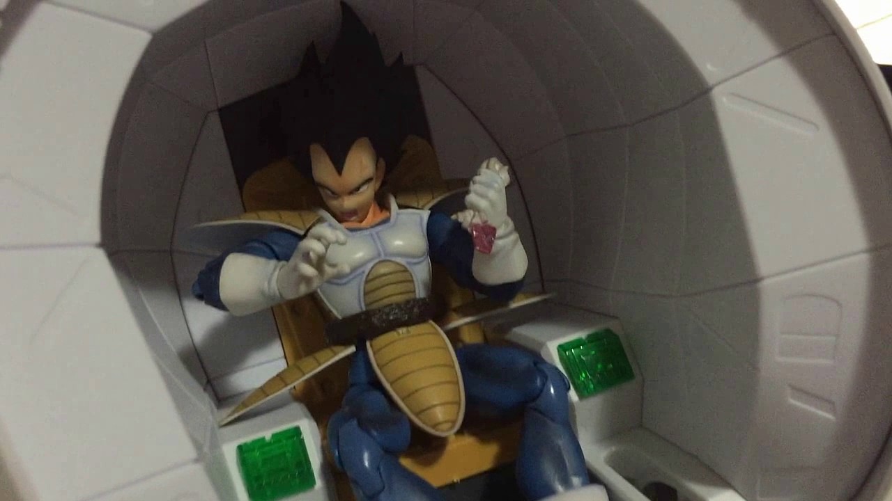 saiyan space pod model kit