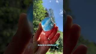 Return to childhood - river glass searching🦋 #glass #river #nature