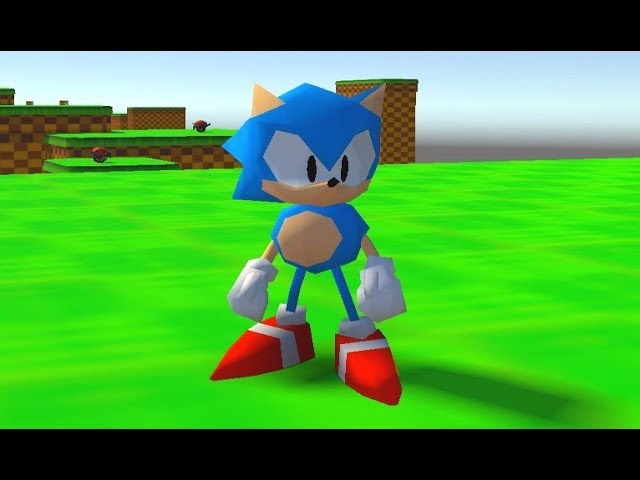 prompthunt: magazine scan of leaked beta footage of the 1998 nintendo 64  game super sonic 64, 3d game, sonic the hedgehog