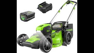 Review: Greenworks 80V Lawn Mower – Self-Propelled Cordless Power for Easy Cutting