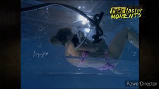 fear factor:girl underwater in a water coffin #2