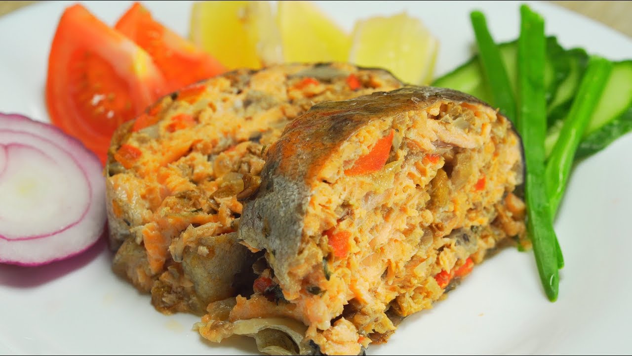 ФАРШИРОВАННАЯ РЫБА С ОВОЩАМИ. Вкусно, празднично и аппетитно! Рецепт от Всегда Вкусно!