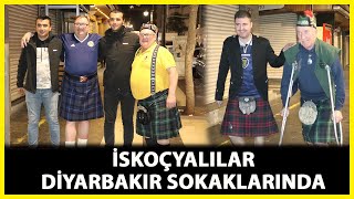 İskoçyalı Taraftarlar Tarihi Sur İlçesini Gezdi