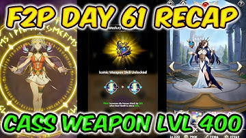 Mythic Heroes F2P Series Day 61 Account Update | Izanami Reaching 260 & Cassandra Weapon @ lvl 400