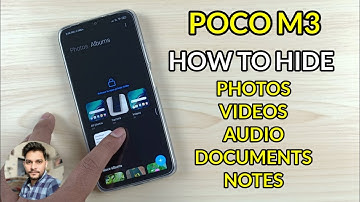 Poco M3 : How To Hide Private Photos, Videos, Audio, Documents & Notes