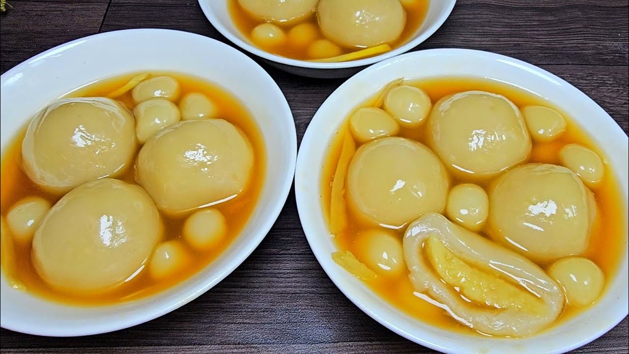 Cách nấu CHÈ TRÔI NƯỚC mềm dẻo bóng đẹp để qua đêm không bị cứng và cách pha bột chè trôi nước ngon