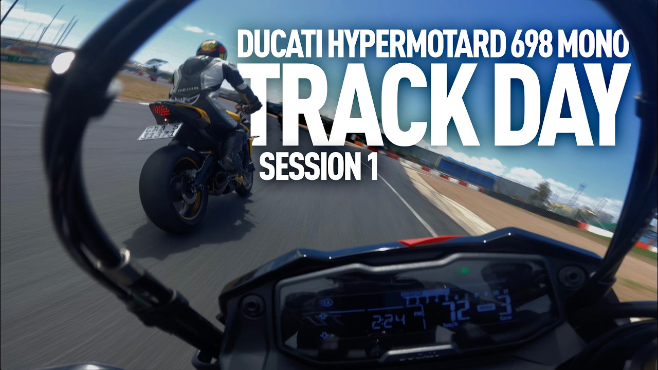 Ducati Hypermotard 698 Mono on Track and on a mission