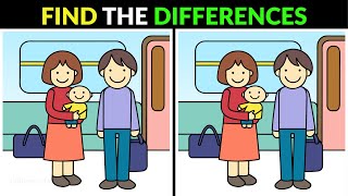 Can You Find All the Differences Test Your Brain with Fun 'Spot the Difference' Puzzles! || No -167