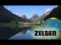 24H draussen ZELTEN bei Schweizer Alpen See nach Wanderung / Zelt Overnighter-Outdoor-bushcraft)