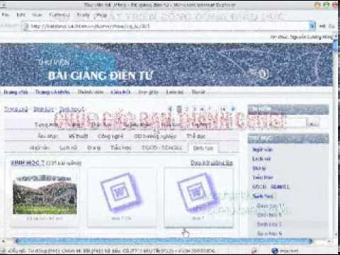 Video Hướng dẫn sử dụng thư viện VIOLET.vn - BÀI 6b: ĐƯA BÀI... - youtube