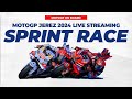 Live motogp sprint race jerez 2024 gran premio estrella galicia on board footage