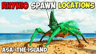 ASA: BEST Rhyniognatha Spawn LOCATIONS | ARK Survival Ascended The Island