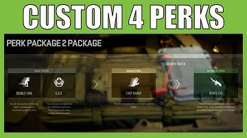 How To Pick Your Own Perks Call Of Duty Modern Warfare 2 - How To Use 4 Perks MW2