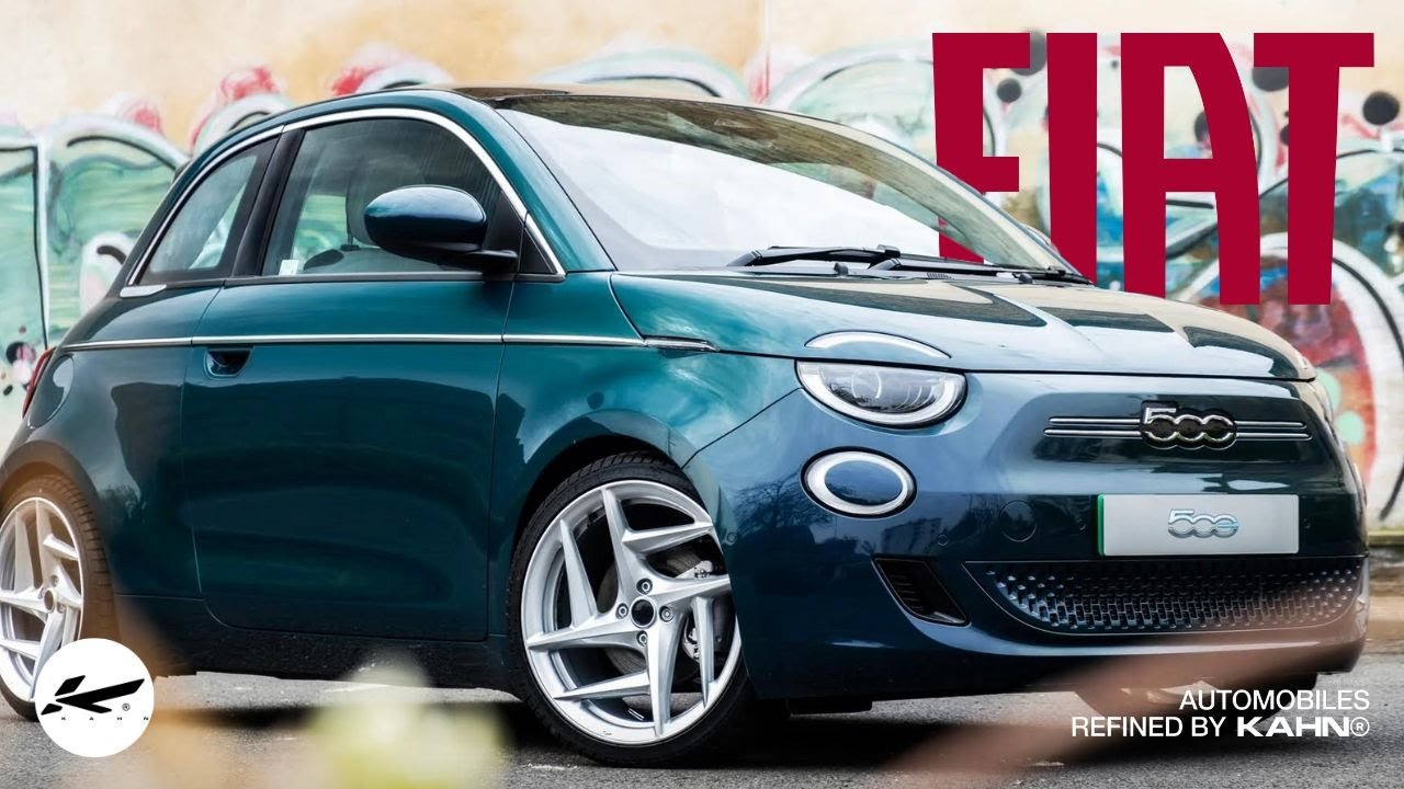 Fiat 500e Blue by KAHN® – The Ultimate Electric Icon