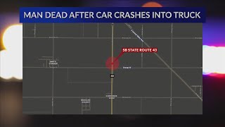 Man dead after early morning crash on Hwy 43