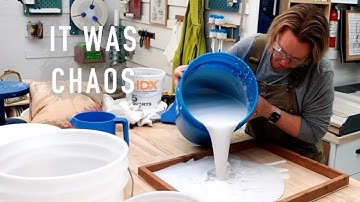 Tips for Mixing Pottery Plaster | Wedging Table and Damp Box Day!