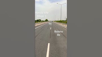 Honda city stage 1 vs Baleno RS #song #newsong #music #dragrace #punjabisong #punjabi #automobile