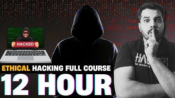 Ethical Hacking in 12 Hours - Full Course - Learn to Hack! | hacker vlog
