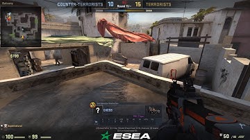 CS:GO - Pros dont fake... 1v2 ninja defuse... July 8 2017 r26 esea match 10630917