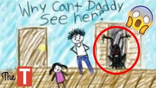 20 Creepy Kid Drawings That Will Make You Laugh