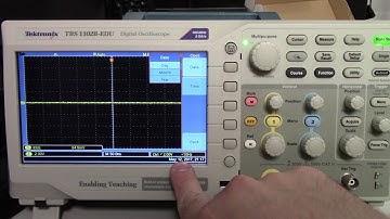 Tektronix TBS 1102 Scope, freezes when i set the date to 11