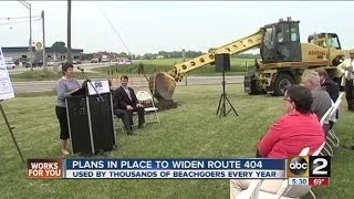 Plans is place to widen Route 404 on the Eastern Shore