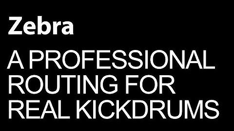 U-he Zebra - Setting Up A Realisitc Kickdrum Chain - How To Tutorial