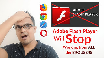 Adobe FLASH PLAYER will be REMOVED From all the Browsers? What will be the alternate?