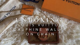 Louis Vuitton New Dauphine Wallet Chain and more 😍 