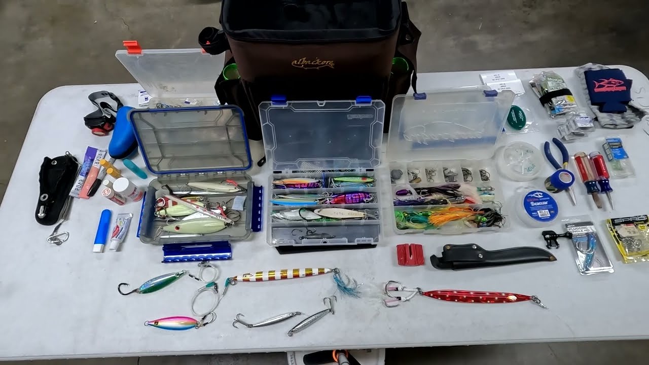 What's In My Offshore Fishing Tackle Box - Bluefin Tuna, Yellowfin