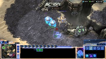 SC2 CustomCraft Colossus in Action