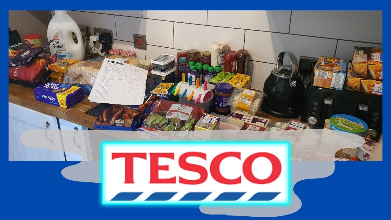 TESCO FOOD SHOPPING HAUL | MEAL PLAN | GROCERY HAUL WITH PRICES