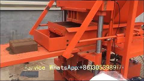 HR2-10 clay brick making machine earth Hydraulic compressed earth block machine