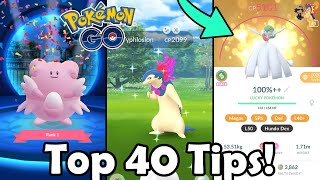 TOP 40 TIPS & TRICKS For Pokémon GO! (2024) | Free To Play Guide For New/Returning Players screenshot 3