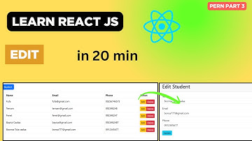 PERN Stack Tutorial: How to Edit Data with React!