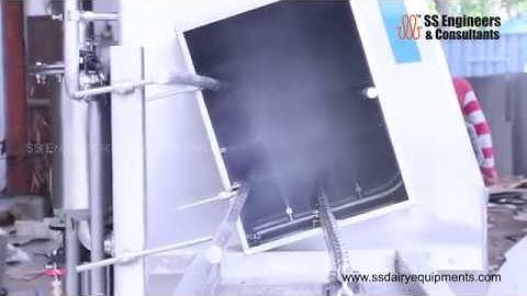 Crate Washer (Slanting Type)