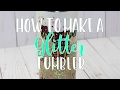 How to Make an Ombre Glitter Tumbler