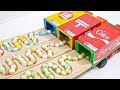 マーブルランレースASMR♪3列のHABAウェーブスロープ＆3台のトラック。Marble run race ASMR♪ 3 rows of HABA wave slopes & 3 trucks.