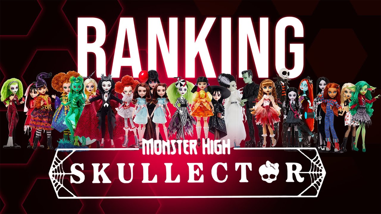 DISEÑADORA hace un RANKING de sus SKULLECTOR FAVORITAS - Monster High Español