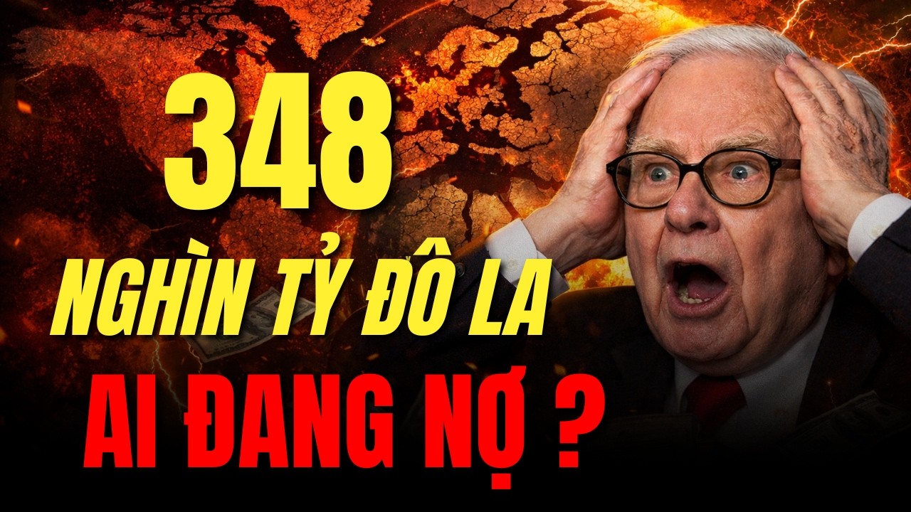 348 Nghìn Tỷ Đô Nợ Toàn Cầu: Thế Giới Đang Mắc Nợ Ai?