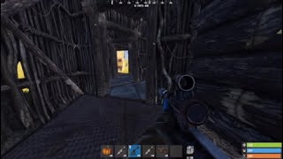 2 kills with custom to go deep | Rust Console