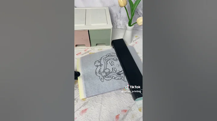 How to Use Tattoo Stencil Printer - Bluetooth