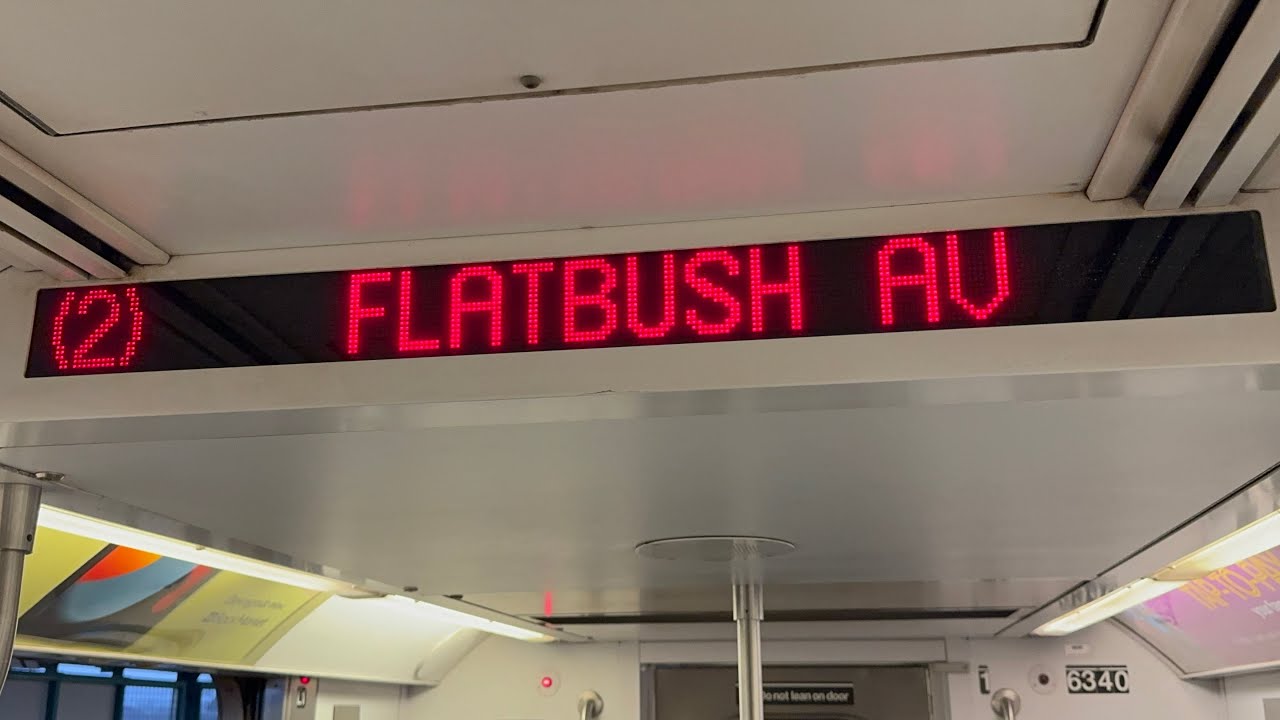 IRT 7 Av Express: R142 (2) Train [Wakefield-241 St to Flatbush Av-Brooklyn College #WFLCL3]