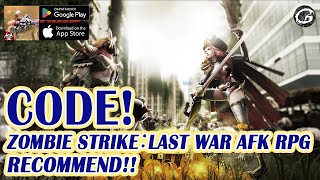 ZOMBIE STRIKE : LAST WAR AFK RPG 3 GIFTCODES - & HOW TO REDEEM CODES - RPG GAME (ANDROID/IOS) screenshot 4