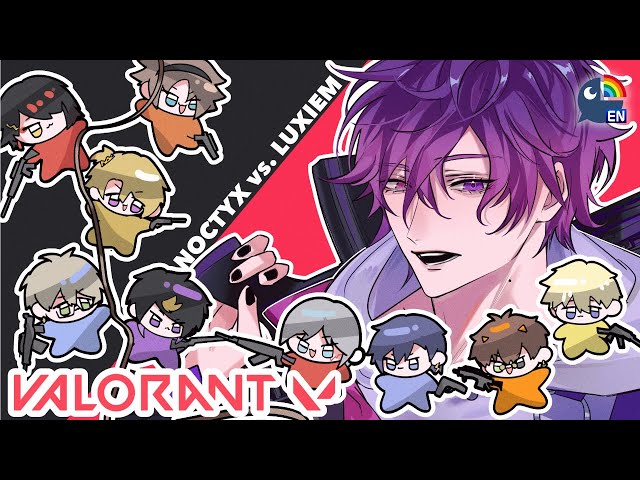 【VALORANT】🌃 NOCTYX VS LUXIEM 🌇【NIJISANJI EN | Uki Violeta】のサムネイル